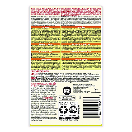 EASY-OFF Oven and Grill Cleaner, 24 oz Aerosol, 6/Carton (85261)
