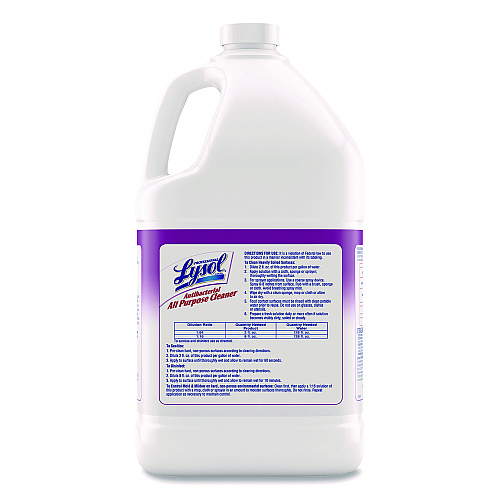 Lysol Antibacterial All-Purpose Cleaner Concentrate, 1 gal Bottle, 4/Carton (74392)