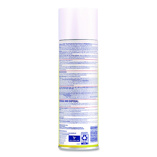 Lysol Disinfectant Foam Cleaner, 24 oz Aerosol Spray, 12/Carton (02775CT)