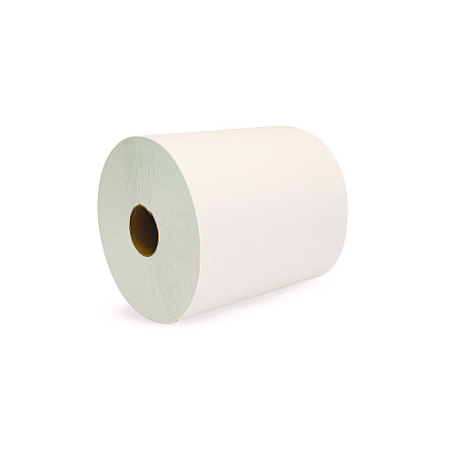 Boardwalk&reg; Hardwound Paper Roll Towels, White, 800-ft., 6 Rolls (BWK17GREEN)