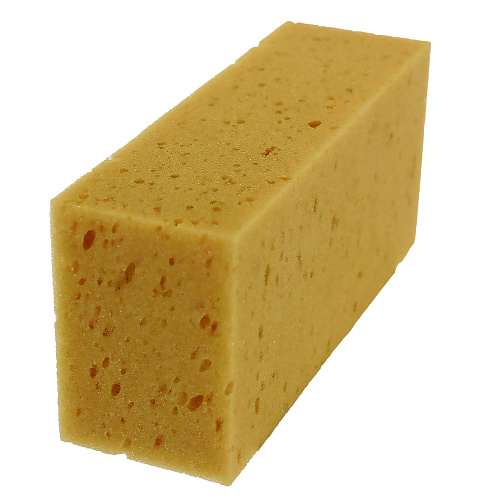 Unger Fixi-Clamp Sponge, 3.75" x 8.5" x 2.75" Thick, Yellow (SP010EA)