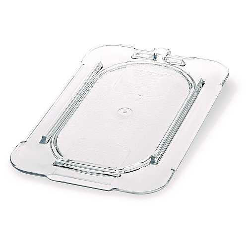 Carlisle StorPlus Polycarbonate Flat Universal Lid, 4.31 x 6.88 x 0.44, Clear, Plastic (10336U07)
