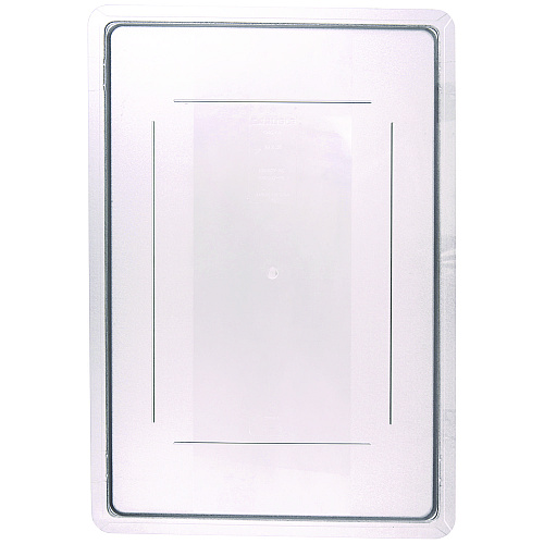 Carlisle StorPlus Polycarbonate Food Storage Container Lid, 18 x 26 x 1.28, Clear, Plastic (1062707)