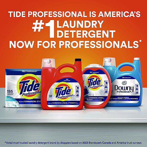 Tide&reg; Professional Liquid Laundry Detergent, 170 oz., 4 Pour Bottles (14119)