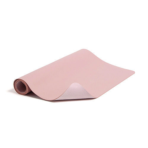 Smead Vegan Leather Desk Pads, 31.5 x 15.7, Light Pink (64834)