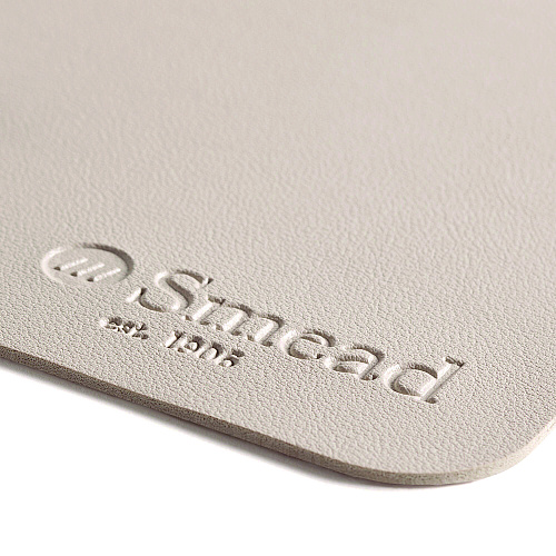 Smead Vegan Leather Desk Pads, 23.6 x 13.7, SandStone (64836)
