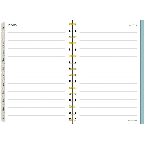 Cambridge Triad Weekly/Monthly Planner, Geometric Artwork, 8.5 x 6.38, Multicolor Cover, 12-Month (Jan to Dec): 2025 (1728200)