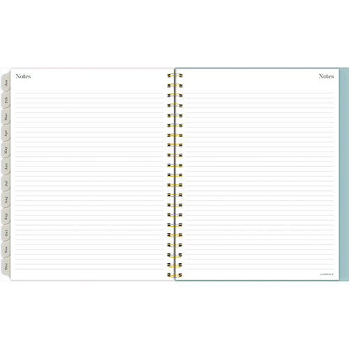 Cambridge Triad Weekly/Monthly Planner, Geometric Artwork, 11 x 9.25, Multicolor Cover, 12-Month (Jan to Dec): 2025 (1728905)