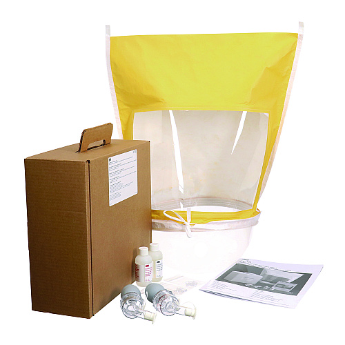 3M Qualitative Respirator Fit and Sensitivity Test Kit, Includes Sweet-Taste Testing Solutions (FT10)