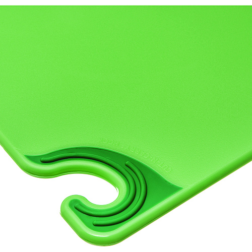 San Jamar Saf-T-Grip Cutting Board, 24 x 18 x 0.5, Green (CBG182412GN)