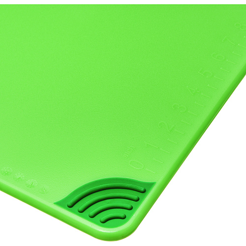 San Jamar Saf-T-Grip Cutting Board, 24 x 18 x 0.5, Green (CBG182412GN)