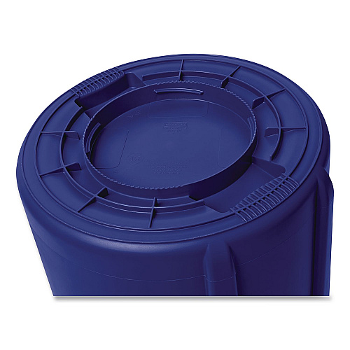 Rubbermaid Commercial Brute Container, 10 gal, Plastic, Blue (1779699CT)