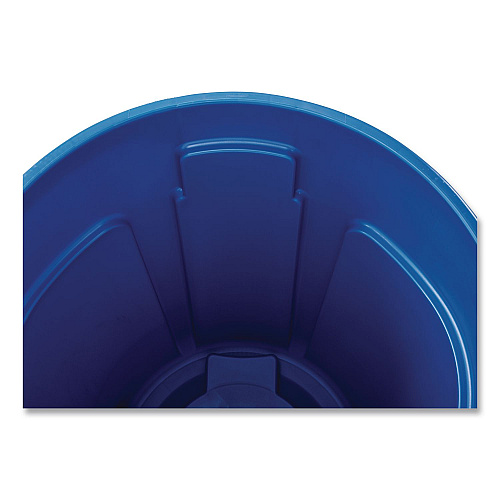 Rubbermaid Commercial Brute Container, 10 gal, Plastic, Blue (1779699CT)