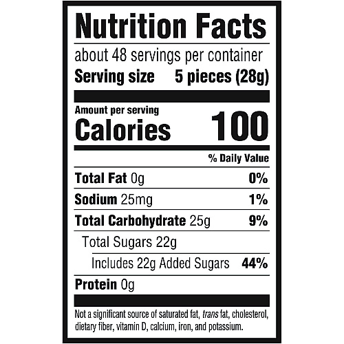 Sour Patch Kids Fruit Flavored Candy, Grab-and-Go, 240-Pieces/Box (43147)