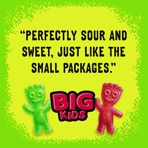 Sour Patch Kids Fruit Flavored Candy, Grab-and-Go, 240-Pieces/Box (43147)