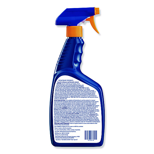 Microban 24-Hour Disinfectant Multipurpose Cleaner, Citrus, 32 oz Spray Bottle, 6/Carton (47415)