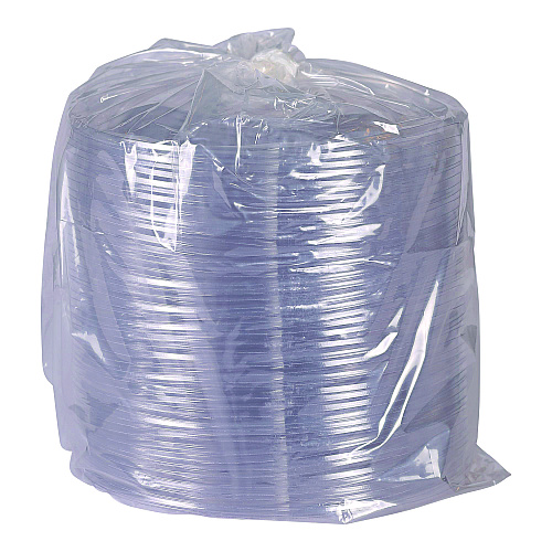 Eco-Products Salad Bowl Lids, Lids for 64 oz Squat Salad Bowls, 9.5" Diameter, Clear, Plastic, 300/Carton (EPSBS64LID)