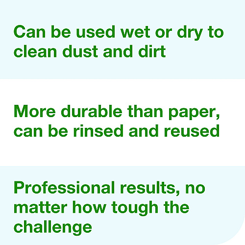 Tork Light Duty Cleaning Cloth, Giant Roll, 1-Ply, 9 x 12.4, White, 1,450 Sheet Roll/Carton (500105)