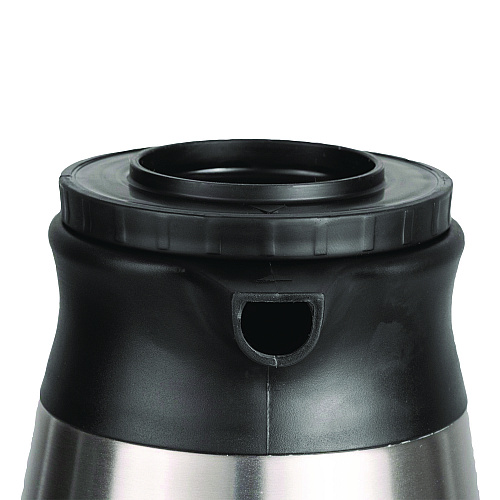 BUNN 1.9 Liter Thermal Pitcher, Stainless Steel/Black (VACPIT19)