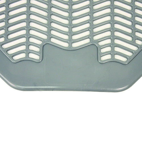Impact Disposable Urinal Floor Mat, Nonslip, Orchard Zing Scent, 17.5 x 20.38, Gray, 6/Carton (1525)