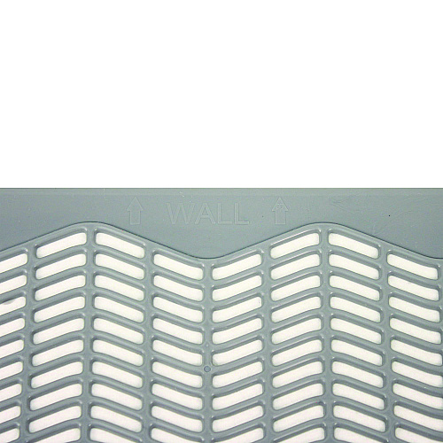 Impact Disposable Urinal Floor Mat, Nonslip, Orchard Zing Scent, 17.5 x 20.38, Gray, 6/Carton (1525)