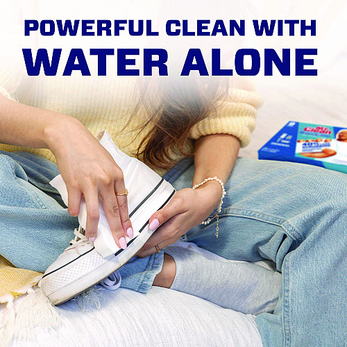 Mr. Clean Magic Eraser, 4.6 x 2.3, 1" Thick, White, 2/Pack, 12 Packs/Carton (43515)