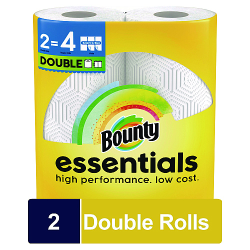 Bounty&reg; Essentials Kitchen Paper Towels, 2-Ply, 108 Sheets, 16 Rolls (14019)
