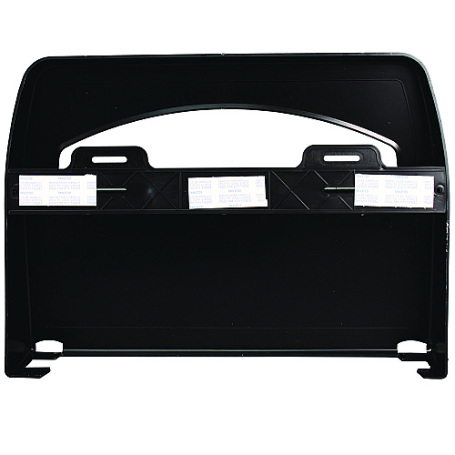Impact Toilet Seat Cover Dispenser, 16.4 x 3.05 x 11.9, Black, 2/Carton (1122CT)
