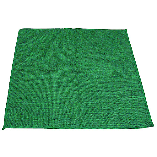 Impact Premium Weight Microfiber Dry Cloths, 16 x 16, Green, 12/Pack (LFK300)