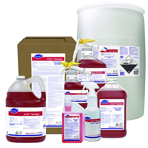 Diversey J-512TM/MC Sanitizer, Quaternary Scent, 55 gal Drum (5963480)
