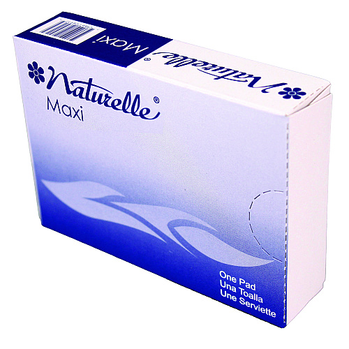 Impact Naturelle Maxi Pads, #4 For Vending Machines, 250 Individually Wrapped/Carton (25130973)