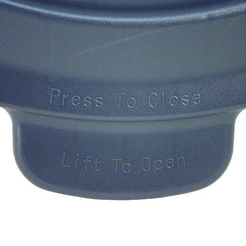 Impact Value-Plus Gator Container Lids, For 20 gal, Flat-Top, 20.4" Diameter, Gray (GL200203)