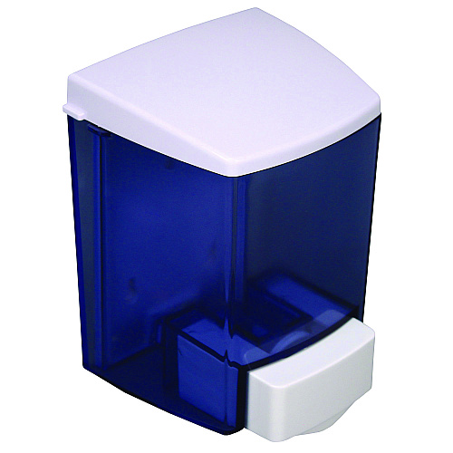 Impact ClearVu Encore Liquid Soap Dispenser, 30 oz, 4.5 x 4 x 6.25, Black/White (9330)