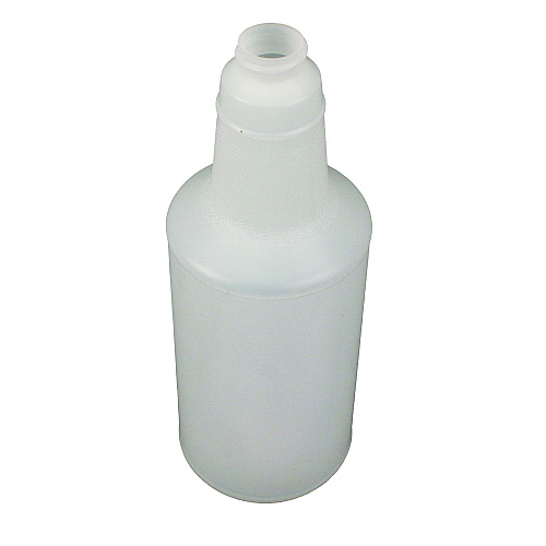 Impact Plastic Bottles with Graduations, 32 oz, Clear, 12/Carton (5032WGDZUN)
