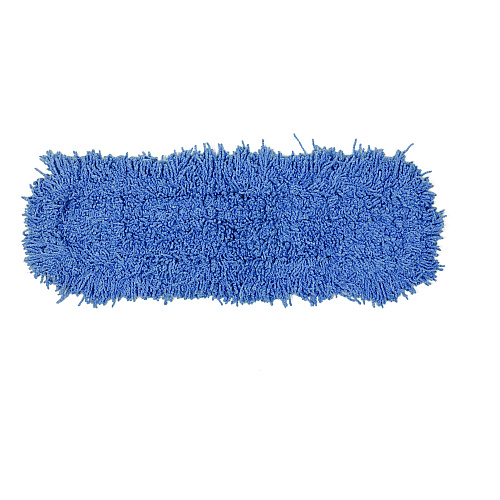 Rubbermaid Commercial Twisted Loop Blend Dust Mop, Polyester Yarn, 48", Blue, 12/Carton (J257BLUCT)