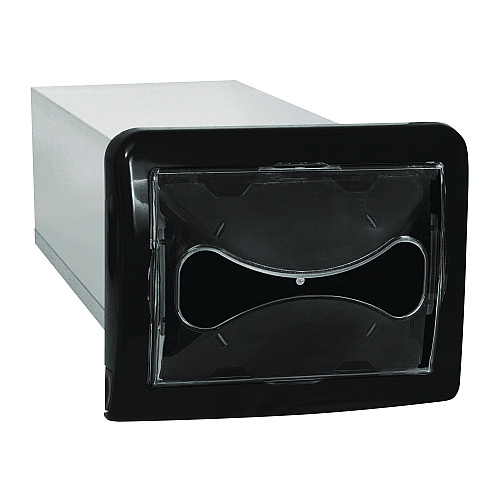 Cascades Tandem In-Counter Interfold Napkins Dispenser, 6.25 x 18 x 6.5, Black (DN200)