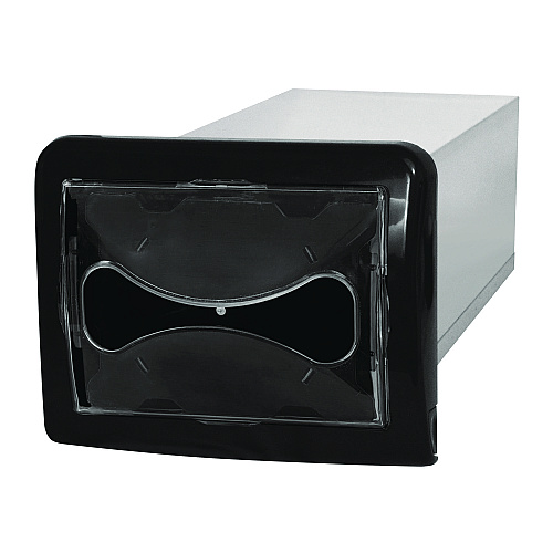 Cascades Tandem In-Counter Interfold Napkins Dispenser, 6.25 x 18 x 6.5, Black (DN200)