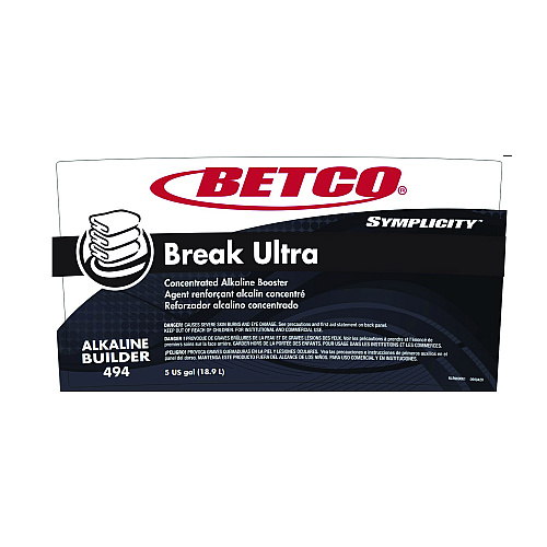 Betco Symplicity Break Ultra Alkaline Booster, Unscented, 5 gal Pail (4947800)