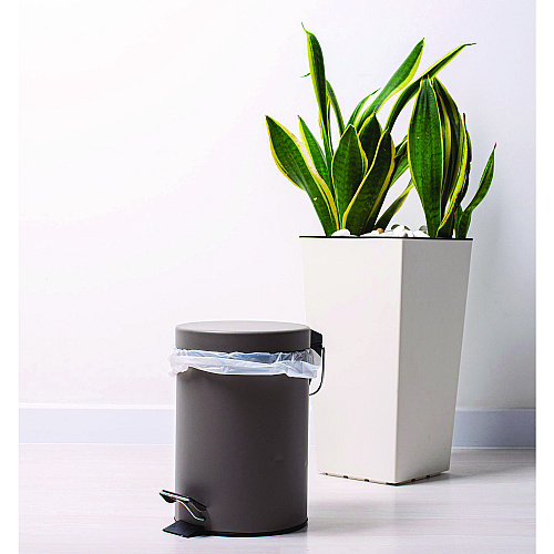 Heritage High-Density Waste Can Liners, 4 gal, 6 mic, 17" x 18", Natural, 2,000/Carton (Z3418RNR01)