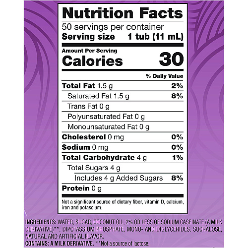 Coffee-mate Liquid Coffee Creamer, Italian Sweet Creme, 0.38 oz Mini Cups, 50/Box, 4 Boxes/Carton, 200 Total/Carton (84652CT)