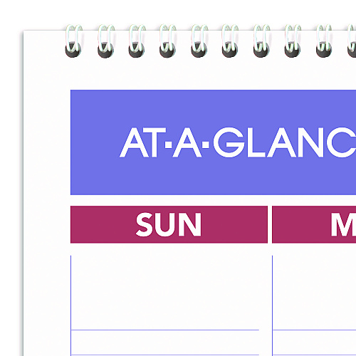 AT-A-GLANCE Erasable Wall Calendar, 12 x 17, White Sheets, 12-Month (Jan to Dec): 2026 (PMLM0228)