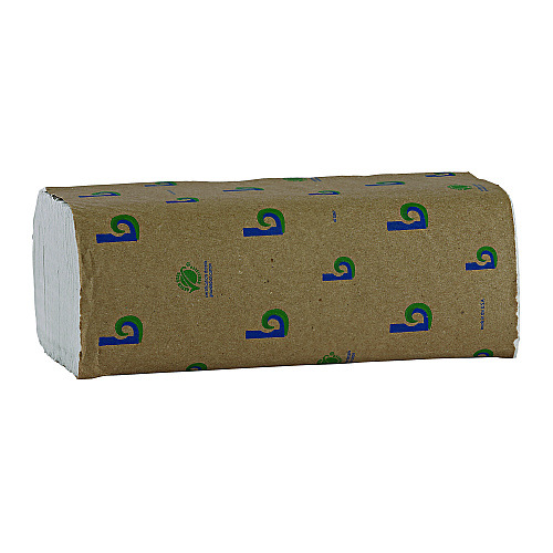 Boardwalk&reg; Green Multifold Paper Towels, 1-Ply, White, 4000 Towels (BWK10GREENB)
