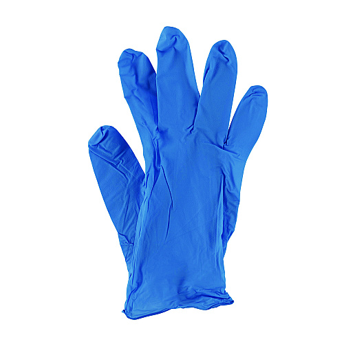 Boardwalk&reg; Disposable General-Purpose Powder-Free Nitrile Gloves, X-Large, Blue, 5 mil, 100/Box (BWK395XLBXA)