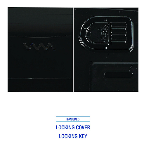 Boardwalk&reg; Ultrafold Paper Towel Dispenser, Black Pearl (BWK1500)