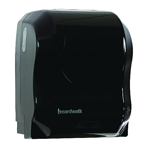 Boardwalk&reg; Hands Free Mechanical Towel Dispenser, Black (BWK1501)