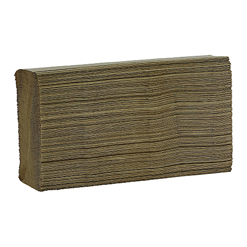 Boardwalk&reg; Multifold Paper Towels, 1-Ply, Brown, 4000 Towels (BWK6202)