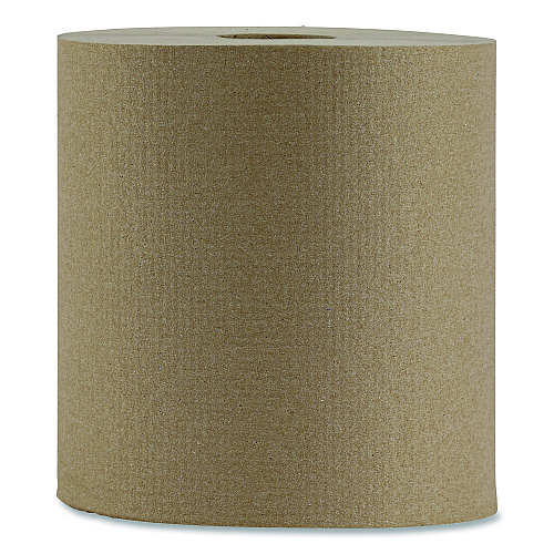 Boardwalk&reg; Hardwound Paper Towels, Brown, 800-ft., 6 Rolls (BWK6256)