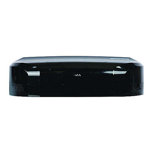 Boardwalk&reg; Jumbo Roll Toilet Paper Dispenser, 2 Rolls, Black (BWK1529)
