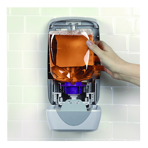 Boardwalk&reg; Soap Dispenser, 1,250 mL, 6.1 x 10.6 x 5.1, Gray (BWK8350)