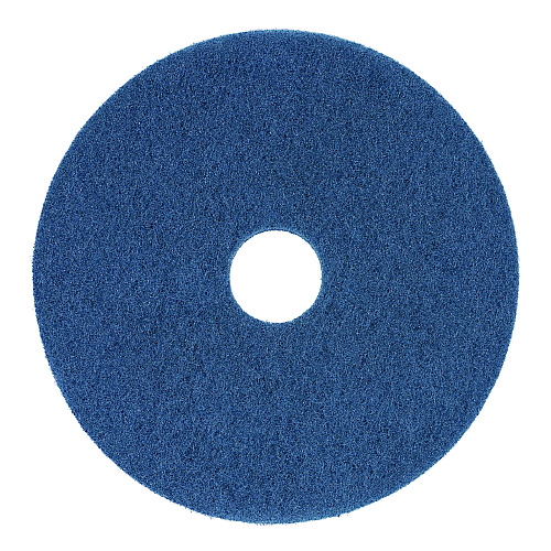 Boardwalk Scrubbing Floor Pads, 14" Diameter, Blue, 5/Carton (BWK4014BLU)